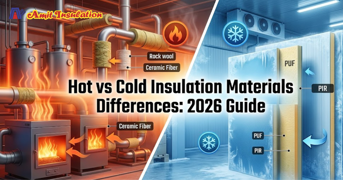 You are currently viewing Hot vs Cold Insulation Materials Differences : 2026 Guide