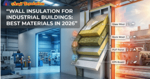Read more about the article Wall Insulation for Industrial Buildings: Best Materials in 2026