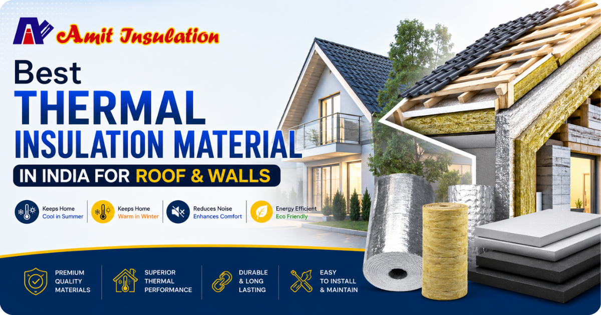 You are currently viewing Best Thermal Insulation Material in India for Roof & Walls