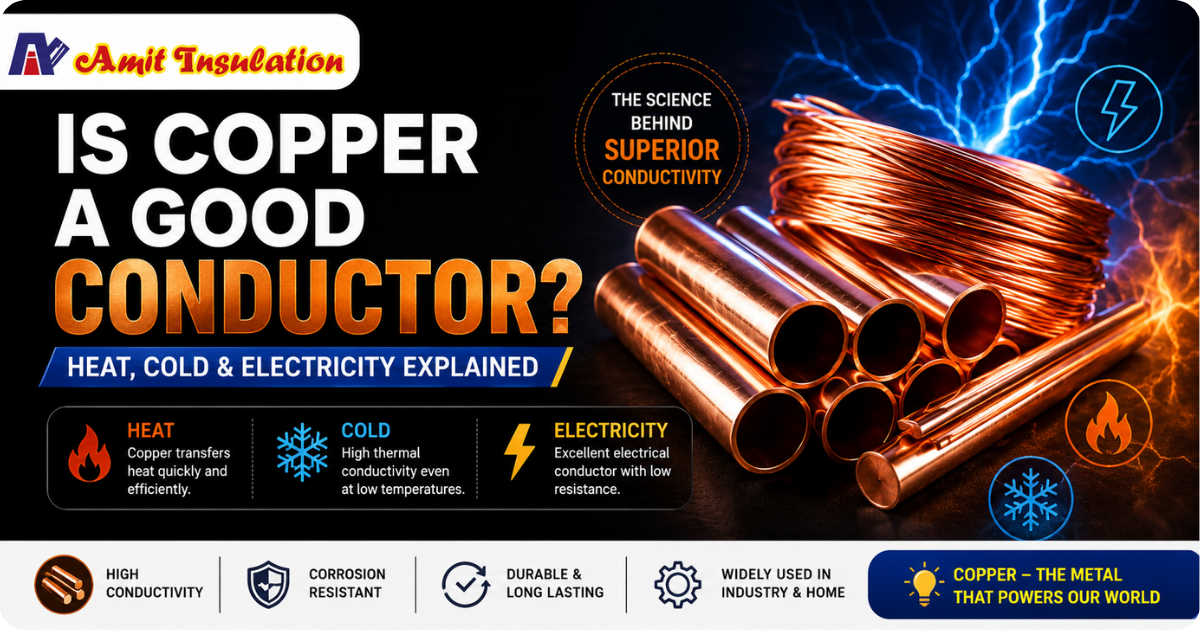 You are currently viewing Is Copper a Good Conductor? Heat, Cold & Electricity Explained