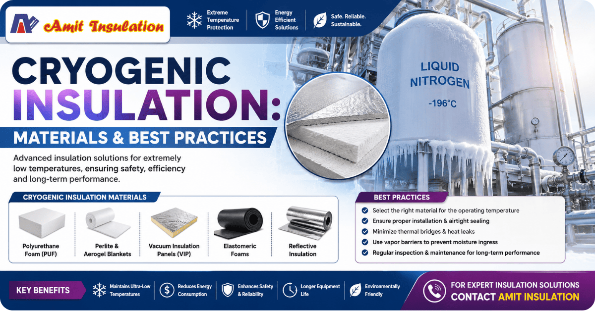 You are currently viewing Cryogenic Insulation: Materials & Best Practices