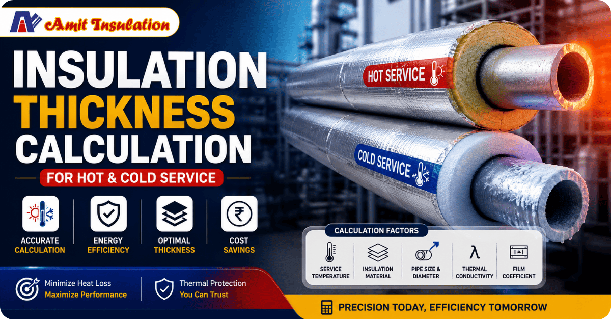 You are currently viewing Insulation Thickness Calculation for Hot & Cold Service
