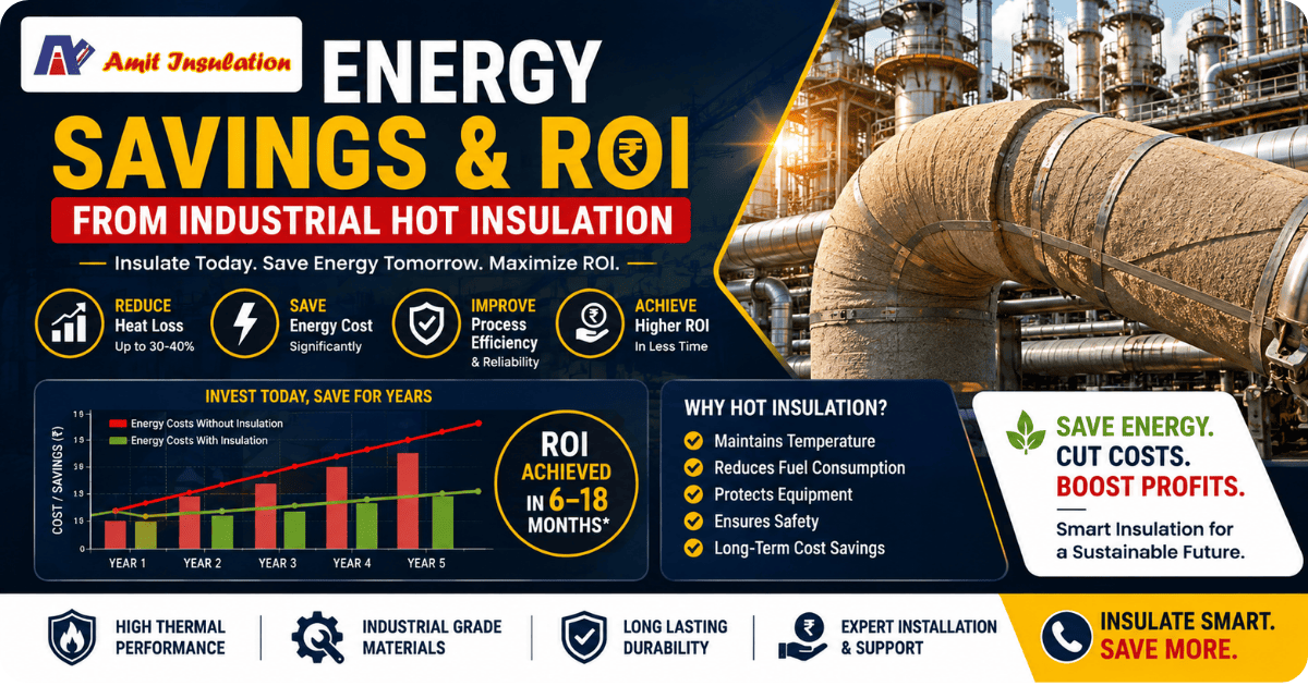 You are currently viewing Energy Savings & ROI from Industrial Hot Insulation