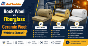 Read more about the article Rock Wool vs Fiberglass vs Ceramic Wool: Which to Choose?